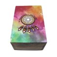 thumbnail image 1 of Soul Sticks Dream Catcher Rainbow Wooden 6" x 4" Boxes For Jewelry, Memory, Sage, Storage or Incense Box, 1 of 5