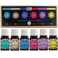 thumbnail image 1 of Soul Sticks Essential Oils 6 Pack Pure Therapeutic-Grade Essential Oil Gift Set 10 mL Bottles, 1 of 8