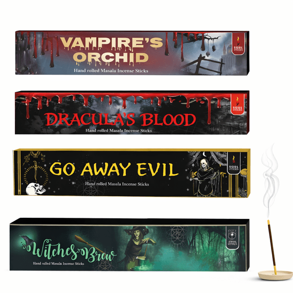 Soul Sticks, Enchanted Night Variety Natural Masala Incense Sticks (4 PK)