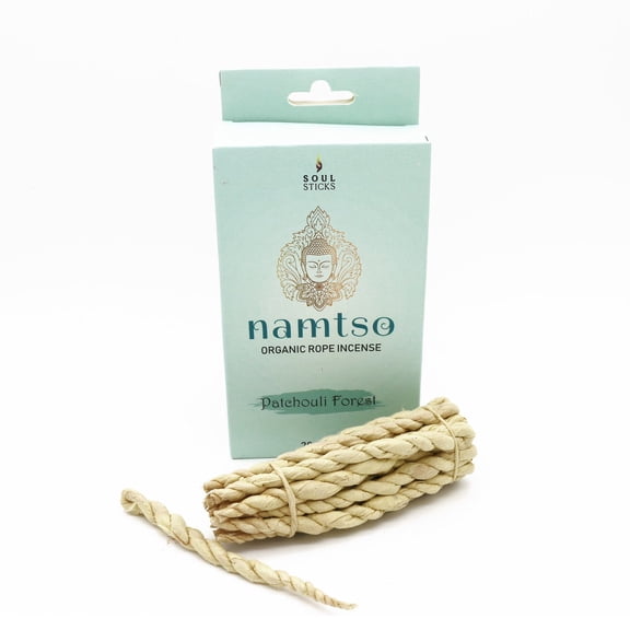 Soul Sticks Namtso Tibetan Handmade Rope Incense 20 Sticks Handrolled Himalayan Lokta Paper Incense