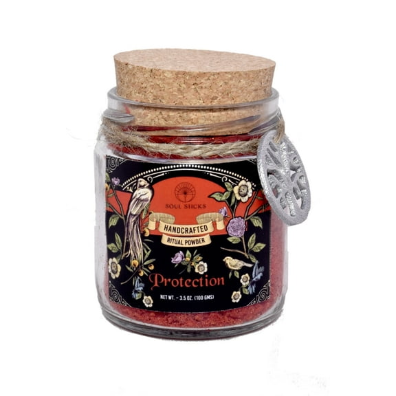 Soul Sticks Protection Ritual Powders Made with Natural Herbs, Roots, Flowers, and Essential Oils for Spells Wiccan Pagan Witchcraft