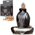 thumbnail image 1 of Soul Sticks Serenity Backflow Cone Burner and Black Magic Back flow Incense Cones Combination Set, 1 of 6