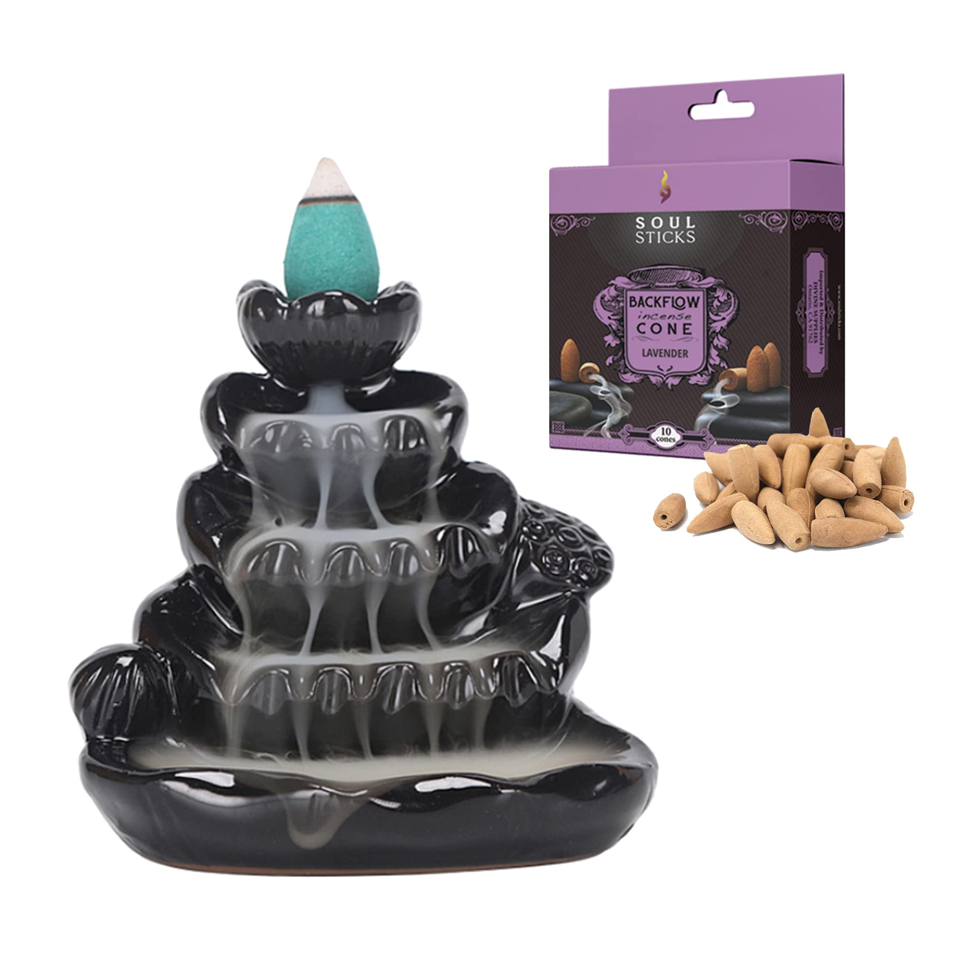 Shivling Back Flow Incense Burner at ₹ 90/piece in New Delhi | ID