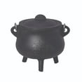thumbnail image 1 of Soul Sticks Tree of Life 6" Cast Iron Cauldron with Carry Handle and Lid for Spells Smudging Rituals, 1 of 1