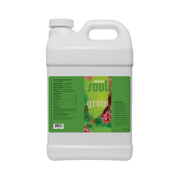 Hydrofarm ROSSGG Soul Grow Hydroponic Nutrients Liquid Fertilizer, 1 Gal