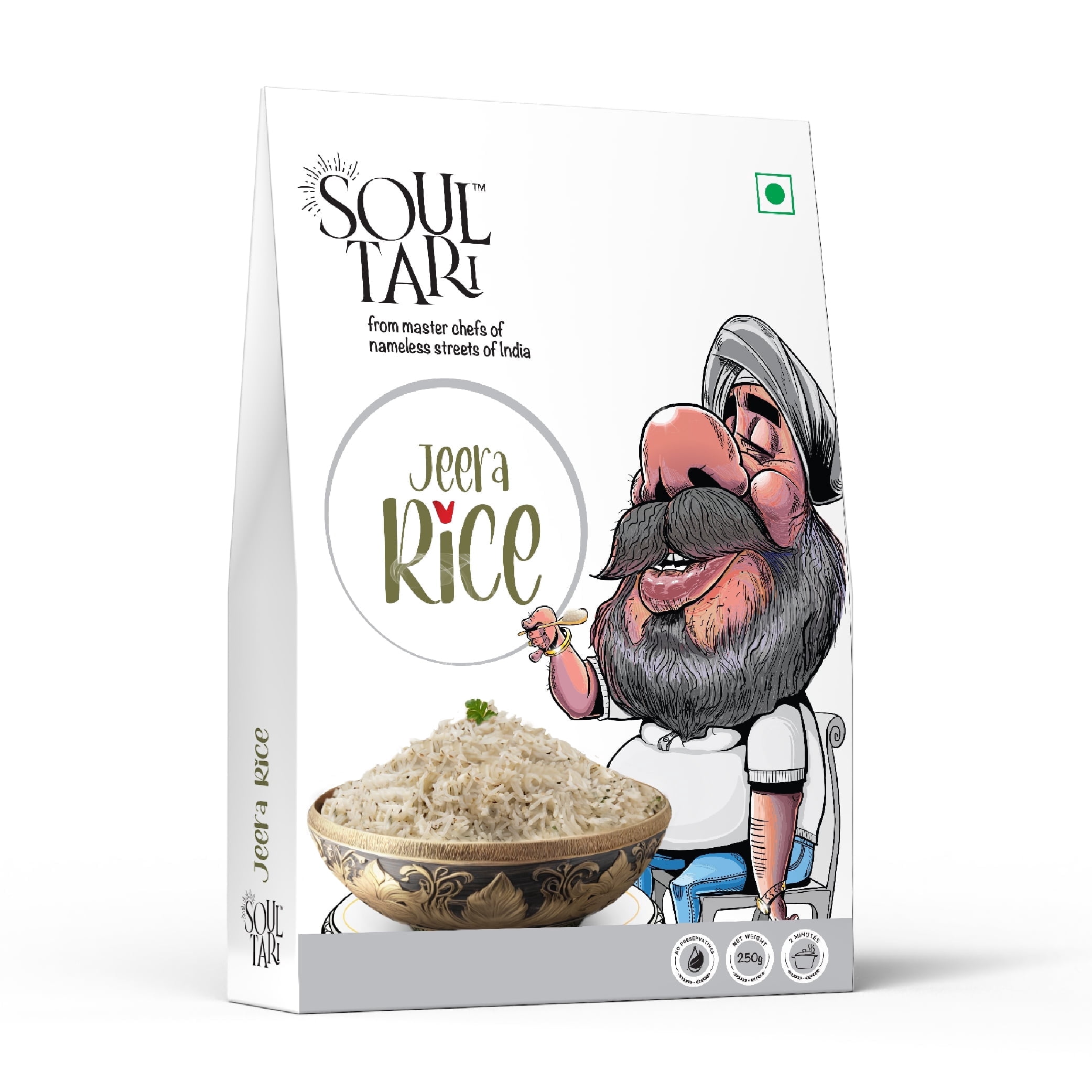 Tari Rice Soul Tari Ready to Eat Jeera Rice 250g | Fluffy white Basmati rice ...