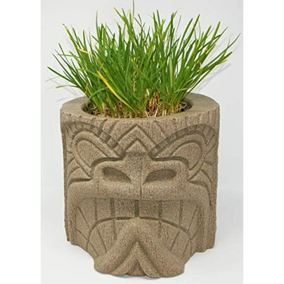 Soul Tiki Planter (Sand Stone)