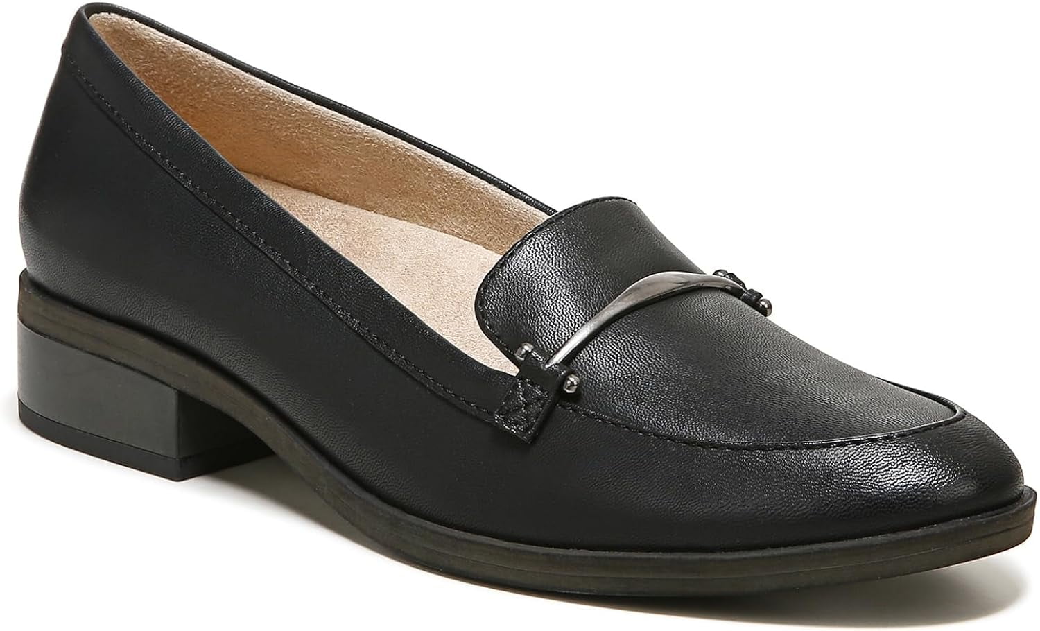 Soul by Naturalizer Women's Ridley Loafers Black Smooth 10M - Walmart.com