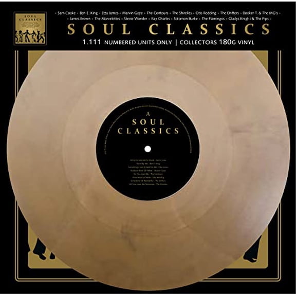 Various Artists Soul classics (Vinyl Record) 12" Album Coloured Vinyl (Limited Edition)