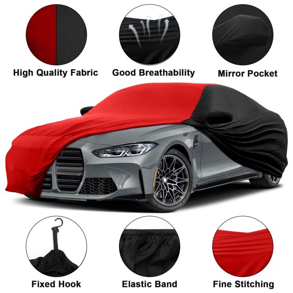 Soul's Indoor Stretch Satin Car Cover Replace for 2014-2026 BMW 4 Series V14