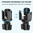 Soul's Upgraded 64oz Large Cup Holder Expander with Coaster for Car V14 ...