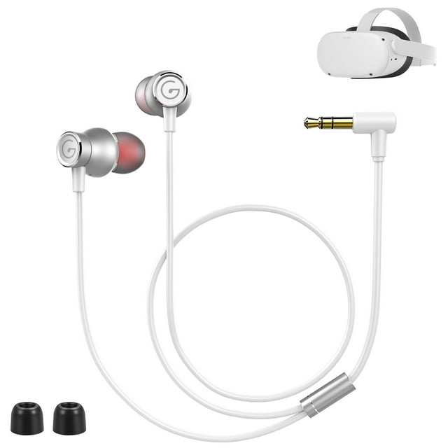 SoulBytes design inEar VR Gaming Earphones Headphones for Oculus Quest 2, NoiseIsolating VR