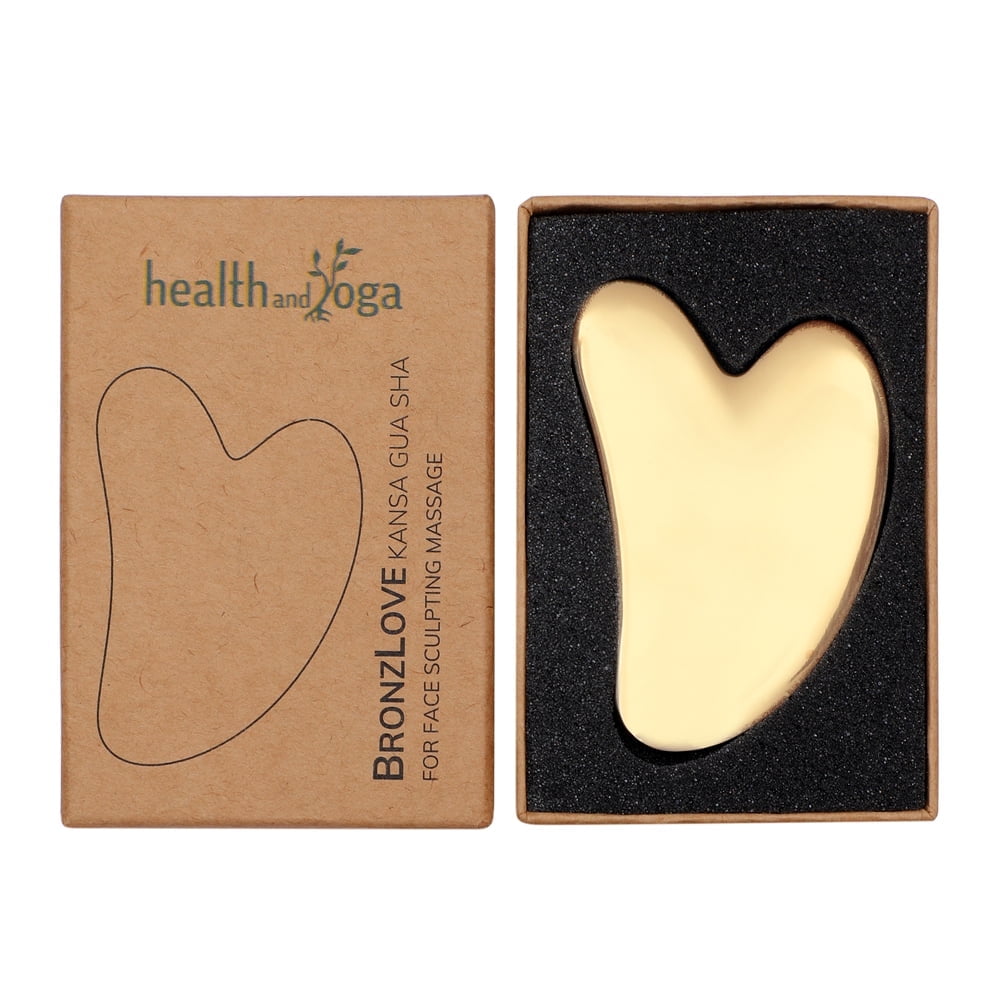 SoulGenie Ayurveda Bronze Kansa Gua Sha Full Body Massage Tool