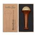 thumbnail image 1 of SoulGenie BronzEase Kansa Face and Foot Massager - Ayurvedic Benefits of Bronze (Medium), 1 of 8