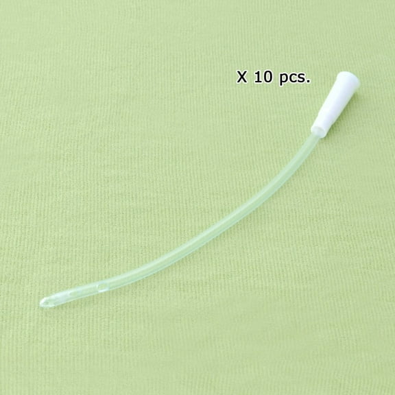 SoulGenie - Enema Supplies - Short Colon Tips - Set of 10 -12 FR