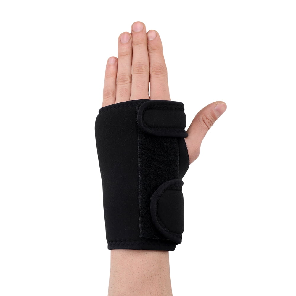 PROCARE ComfortFORM Wrist Splint With Abducted Thumb Foam / Lycra Left Hand  Black Medium, 79-87315 - SOLD BY: PACK OF ONE 