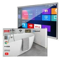 Soulaca 22 inches Magic Smart Mirror Led TV 1080P for Bathroom Waterproof Shower Television WiFi Bluetooth DTV ATSC New