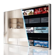 Soulaca 27 inches Smart Bathroom Mirror LED TV Waterproof Atsc Tuner webOS System AI Built-in Voice Control New