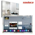 thumbnail image 1 of Soulaca 28 inches 4K webOS Bathroom Mirror Smart LED TV Waterproof IP65 ATSC Wi-Fi Bluetooth Voice Control New, 1 of 11