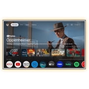 Soulaca 43 inches LED Light Mirror Smart TV 4K Screen Decoration Makeup TV Atsc Goog-le System Voice Control Built-in Atsc Dtv Tuner