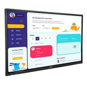 Soulaca 65 Inches Smart Interactive Whiteboard for Classrooms   Android System, WiFi, Bluetooth, 10-Point Touchscreen Smart Education