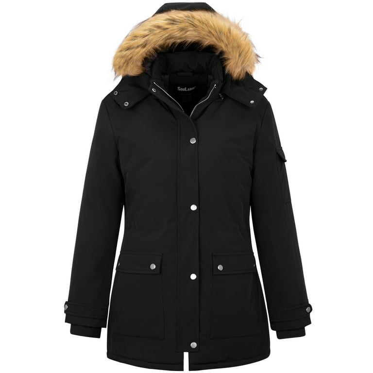 Plus size military jacket black sale