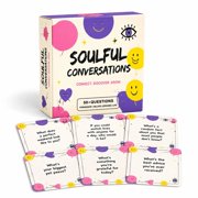 Soulful Conversations Question Card Game Deep Conversation Icebreaker Game For Friends Family Dinner Party Gathering Night