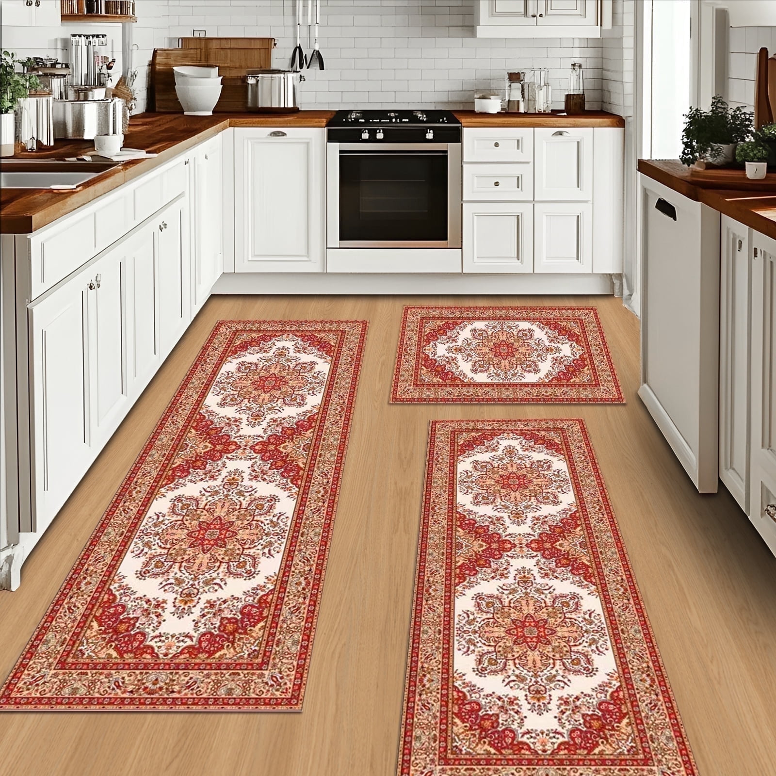 Soulgenix, Kitchen Rug Set, 3 Pcs, 20