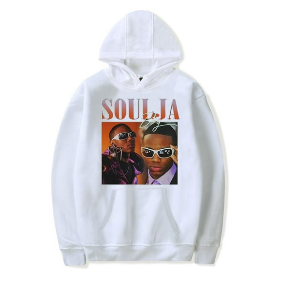 Soulja Boy 2025 Tour Hoodies Merch Women Men Long sleeve Fashion Casual Hooded Sweatshirts