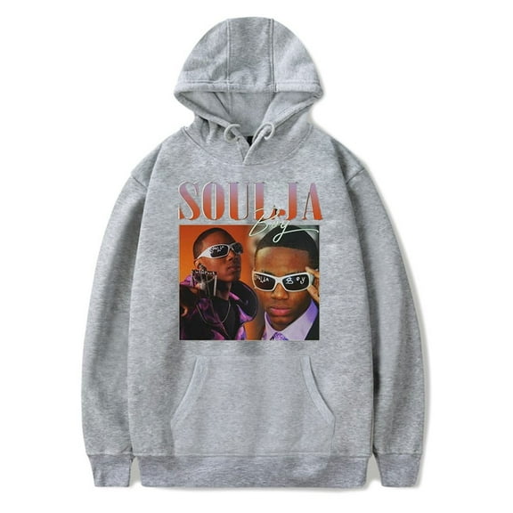 Soulja Boy 2025 Tour Hoodies Merch Women Men Long sleeve Fashion Casual Hooded Sweatshirts