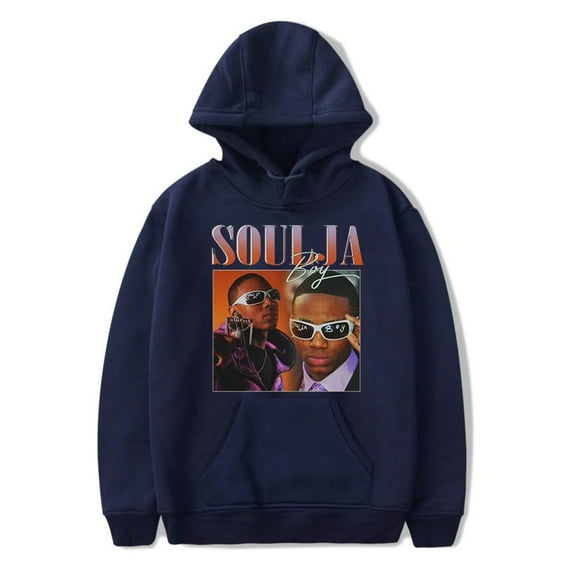 Soulja Boy 2025 Tour Hoodies Merch Women Men Long sleeve Fashion Casual Hooded Sweatshirts