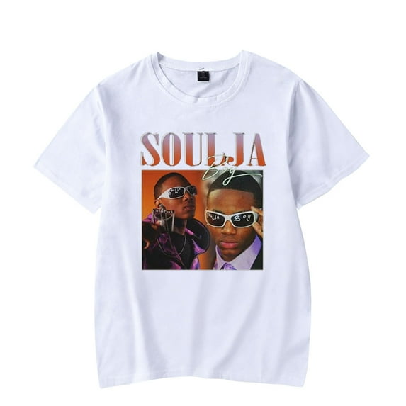 Soulja Boy 2025 Tour T-Shirts Merch Women Clothes Trend Casual Short Sleeve Top