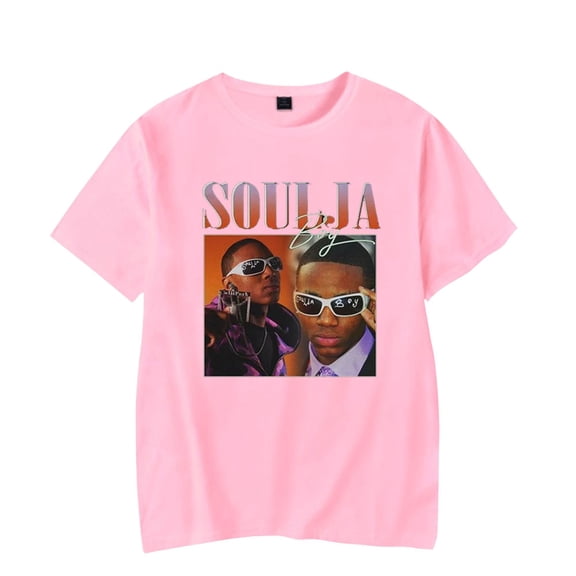 Soulja Boy 2025 Tour T-Shirts Merch Women Clothes Trend Casual Short Sleeve Top