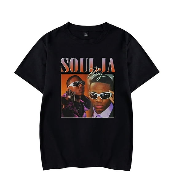 Soulja Boy 2025 Tour T-Shirts Merch Women Clothes Trend Casual Short Sleeve Top