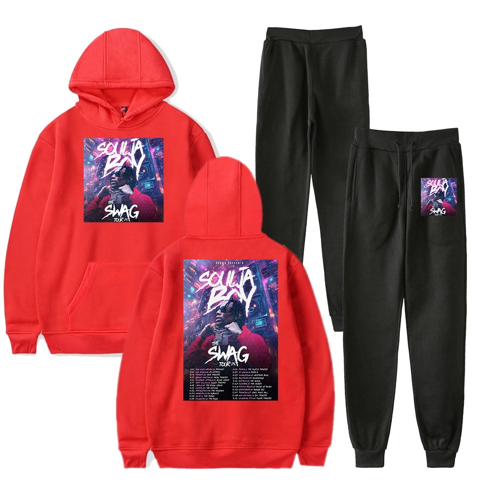 Soulja Boy The Swag Tour 2025 Merch Hoodie and SWEATPANTS set pop