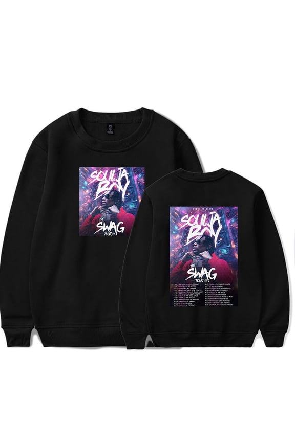 Soulja Boy Tour 2025 Hoodies Merch New Printed Cool Streetwear Women Men Casual Pullovers