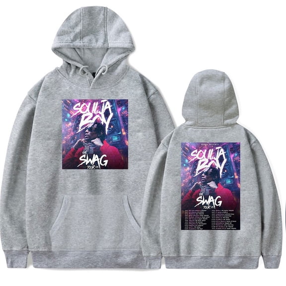Soulja Boy Tour 2025 Hoodies Merch Printed Trend Fashion Long Sleeve Women Men Casual Pullovers