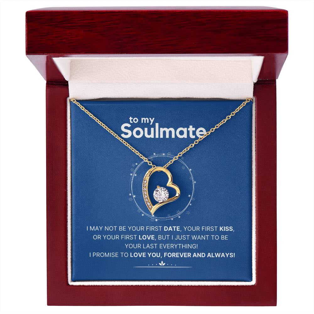 Soulmate Last Everything Promise Necklace Forever Love Necklace