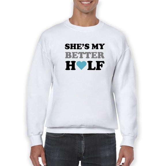 Soulmate Quote Sweatshirt Men -GoatDeals Designs, Male Small