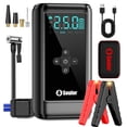 thumbnail image 1 of Soulor 5000A Jump Starter with Air Compressor,Portable 12V Jump Box with 160PSI Tire Inflator, Jumper Cables and LED Light, 1 of 8
