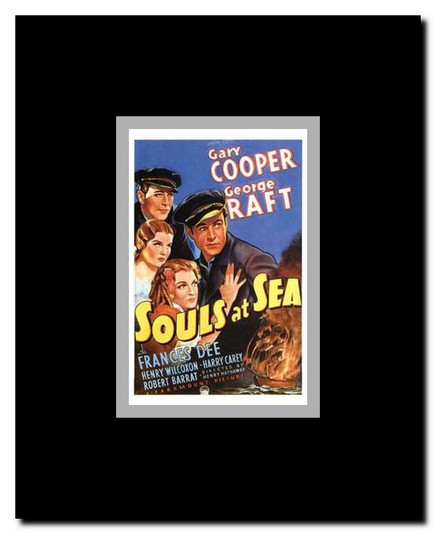 Souls At Sea Framed Movie Poster