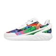 thumbnail image 1 of Soulsfeng Men’s Graffiti Sneaker Breathable Knit Running Shoes with Cushioning Non-Slip Ripple Sole Women's Casual Athletic Sneakers for Walking Training & Streetwear White Size 9.5, 1 of 6