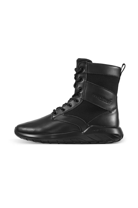 Men's Tactical Boots Lightweight Breathable Military Combat Boots with Side Zipper Hiking Desert Boots for Women