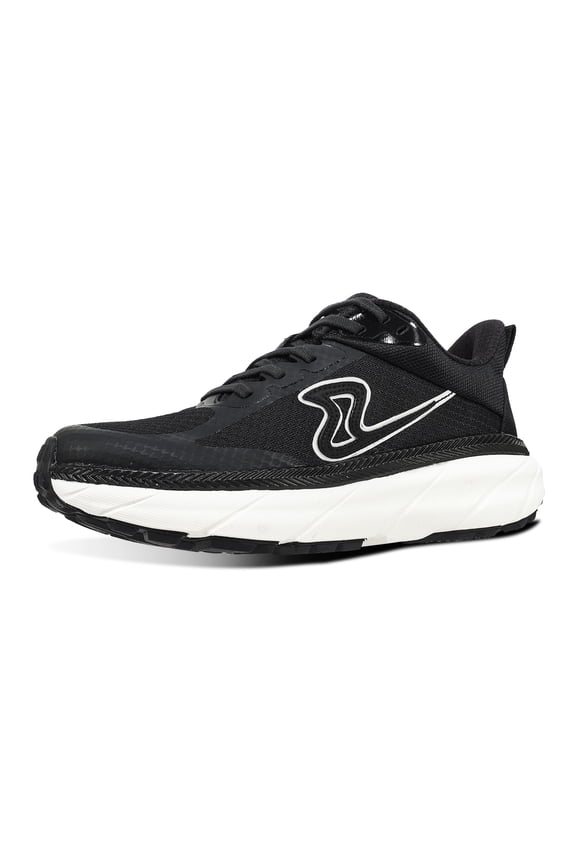 Mountfinder VI Trail Running Shoes Lightweight Rugged Mountain Rocky Terrain All-Terrain Cushioned Hiking Off-Road Adventure Footwear Black Size43