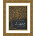 thumbnail image 1 of Soulspeak And Sawdust 25x32 Gold Ornate Wood Framed with Double Matting Museum Art Print Titled - Autumns Wisdom, 1 of 4