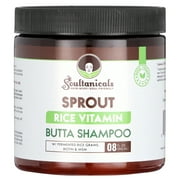 Soultanicals Sprout-Rice Vitamin Butta Shampoo, 8 oz., Damaged, Cleansing