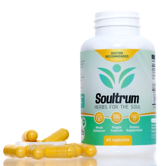 Soultrum AM - Daily Health Supplement Supports Mood, and Aids Vitality and Overall Well Being