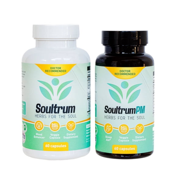 Soultrum Duo - Supplements for Mood and Sleep Support