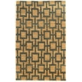 thumbnail image 1 of Soumak Jute Area Rug Beige Slate 8x11 Hand Knotted Geometric Design Natural, 1 of 3