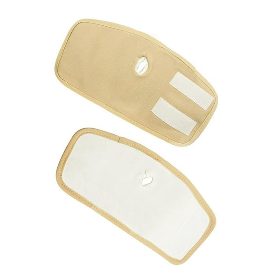 Soumake 1/2Pcs Castor Oil Hand Wrap Soft Compression Castor Oil Wrist Support Adjustable Hook And Loop Wrist Bracket for Right & Left Hands